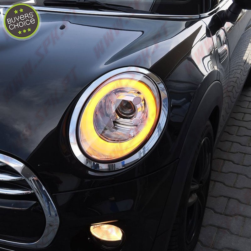 Faróis LED DRL / Chrome - Mini F55 / F56 / F57 (2014-2017)