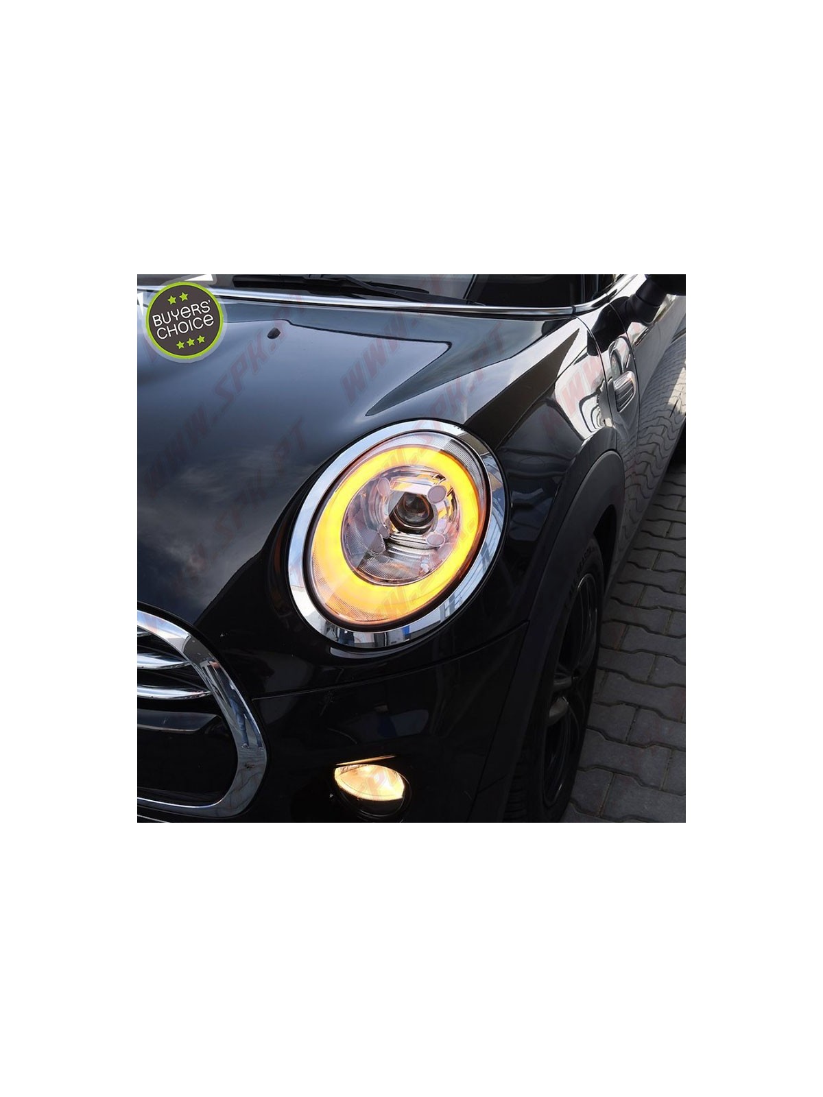 Faróis LED DRL / Chrome - Mini F55 / F56 / F57 (2014-2017)