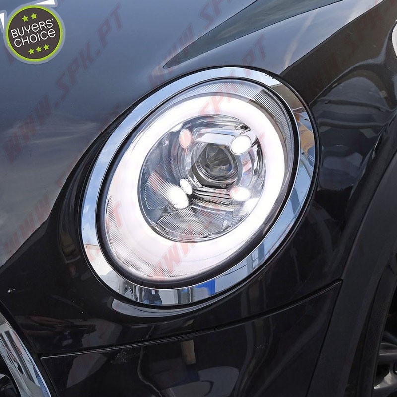 Faróis LED DRL / Chrome - Mini F55 / F56 / F57 (2014-2017)