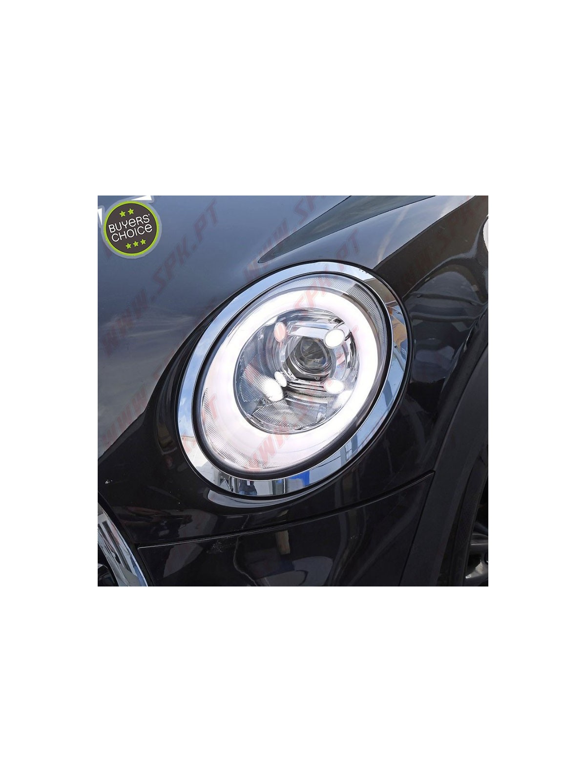Faróis LED DRL / Chrome - Mini F55 / F56 / F57 (2014-2017)