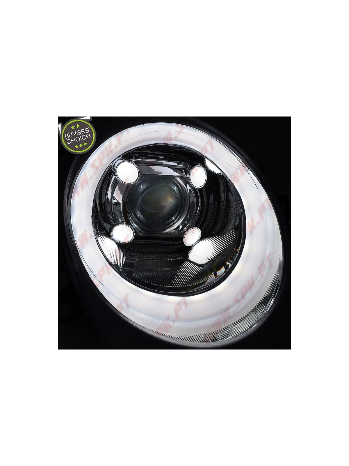 Faróis LED DRL / Chrome - Mini F55 / F56 / F57 (2014-2017)