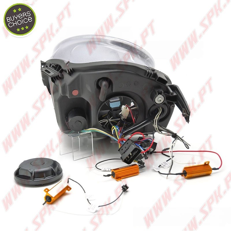 Faróis LED DRL / Black - Mini F55 / F56 / F57 (2014-2017)