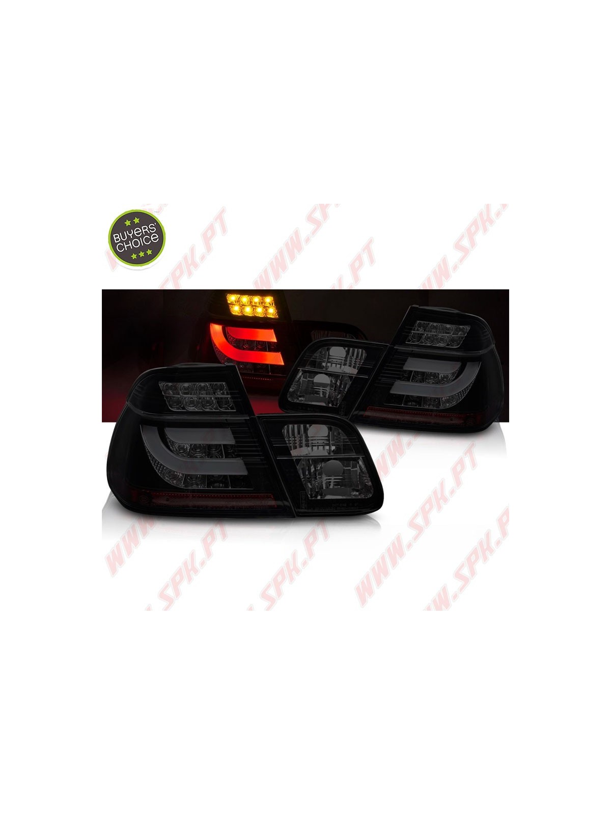 Farolins LED-BAR Black Smoke - BMW E46 Sedan (1998-2005)