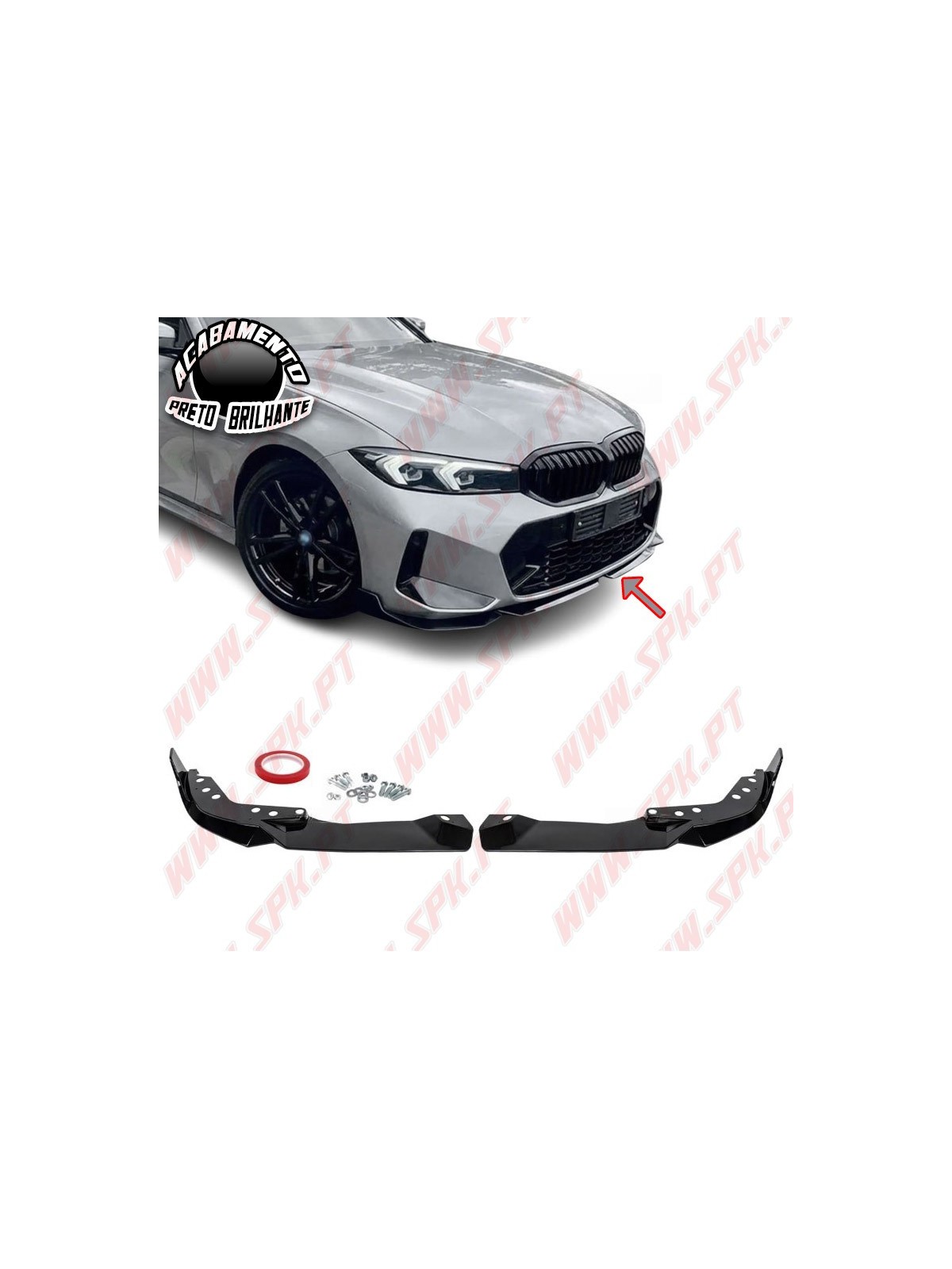 Lip Spoiler Frontal Look M-Performance - BMW G20 / G21 LCI (2022-2026)