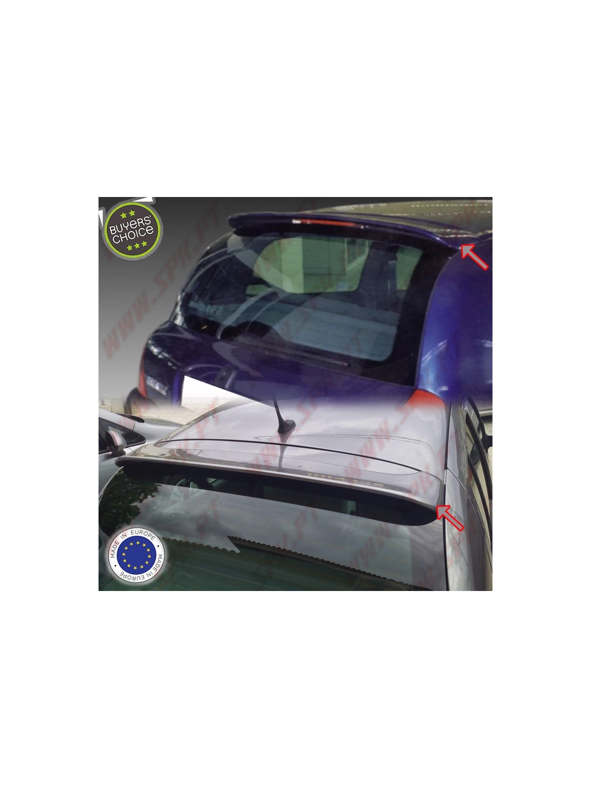 Aileron Traseiro - Renault Clio 2 (1998-2006)