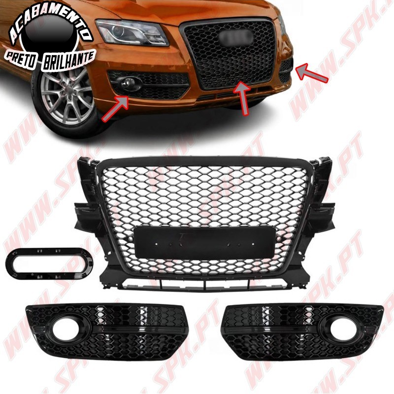 Grelhas Frontais Look RS - Audi Q5 8R (2009-2012)