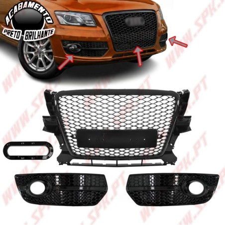 Grelhas Frontais Look RS - Audi Q5 8R (2009-2012)