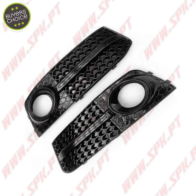 Grelhas Faróis de Nevoeiro Look RS - Audi A4 / S4 B8 (2008-2012)
