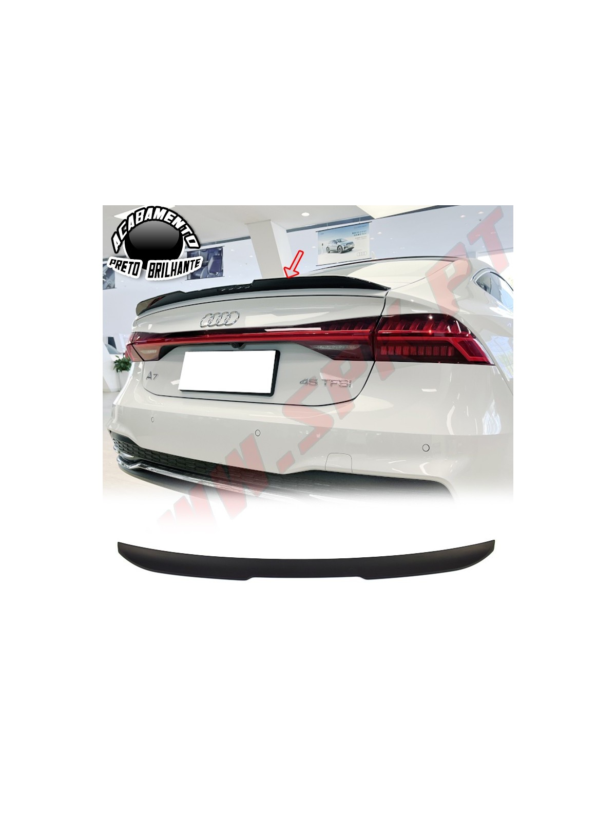 Aileron Traseiro - Audi A7 / S7 C8 (2019-2025)