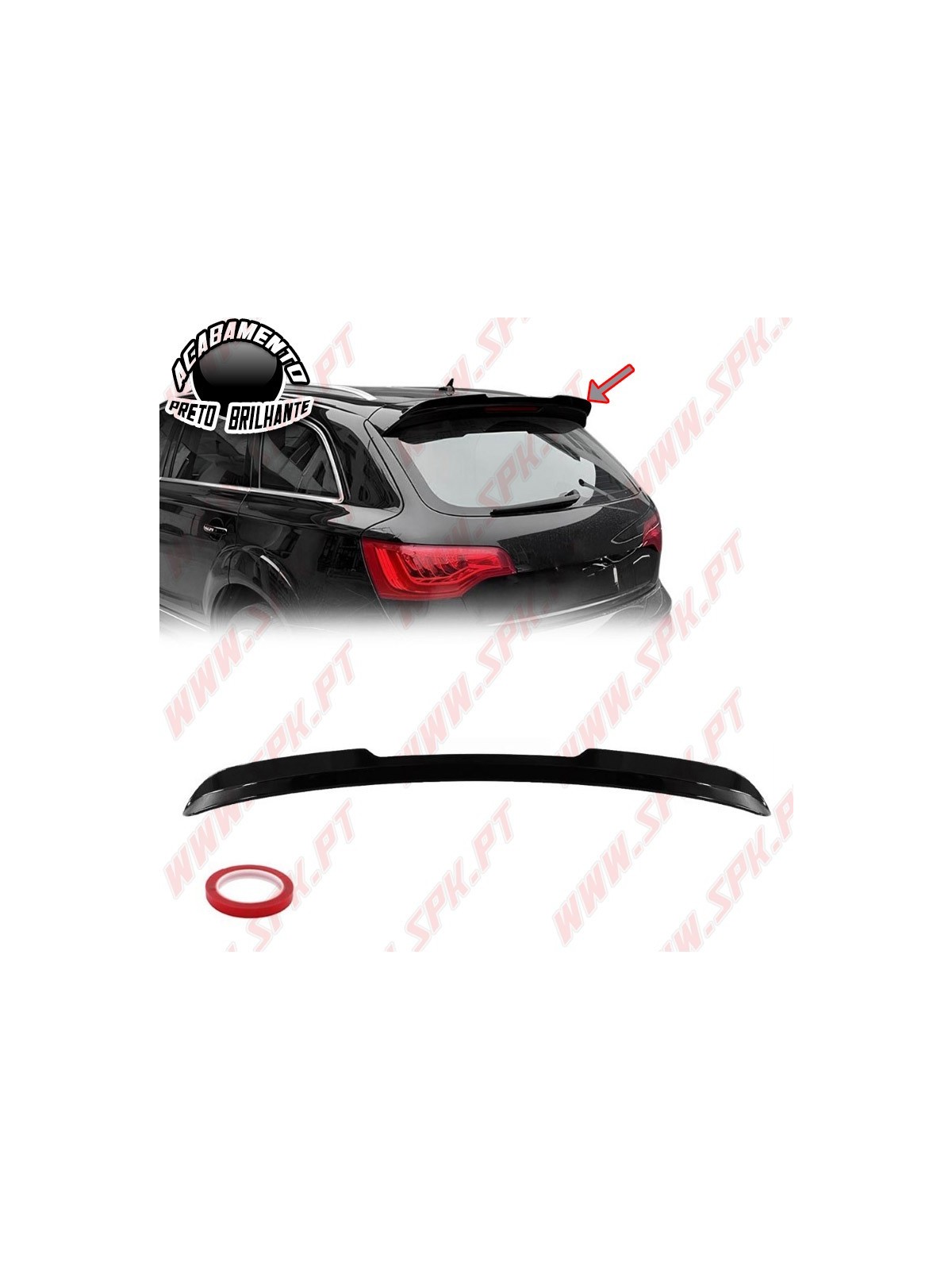 Aileron Traseiro - Audi Q7 / SQ7 4L (2006-2015)