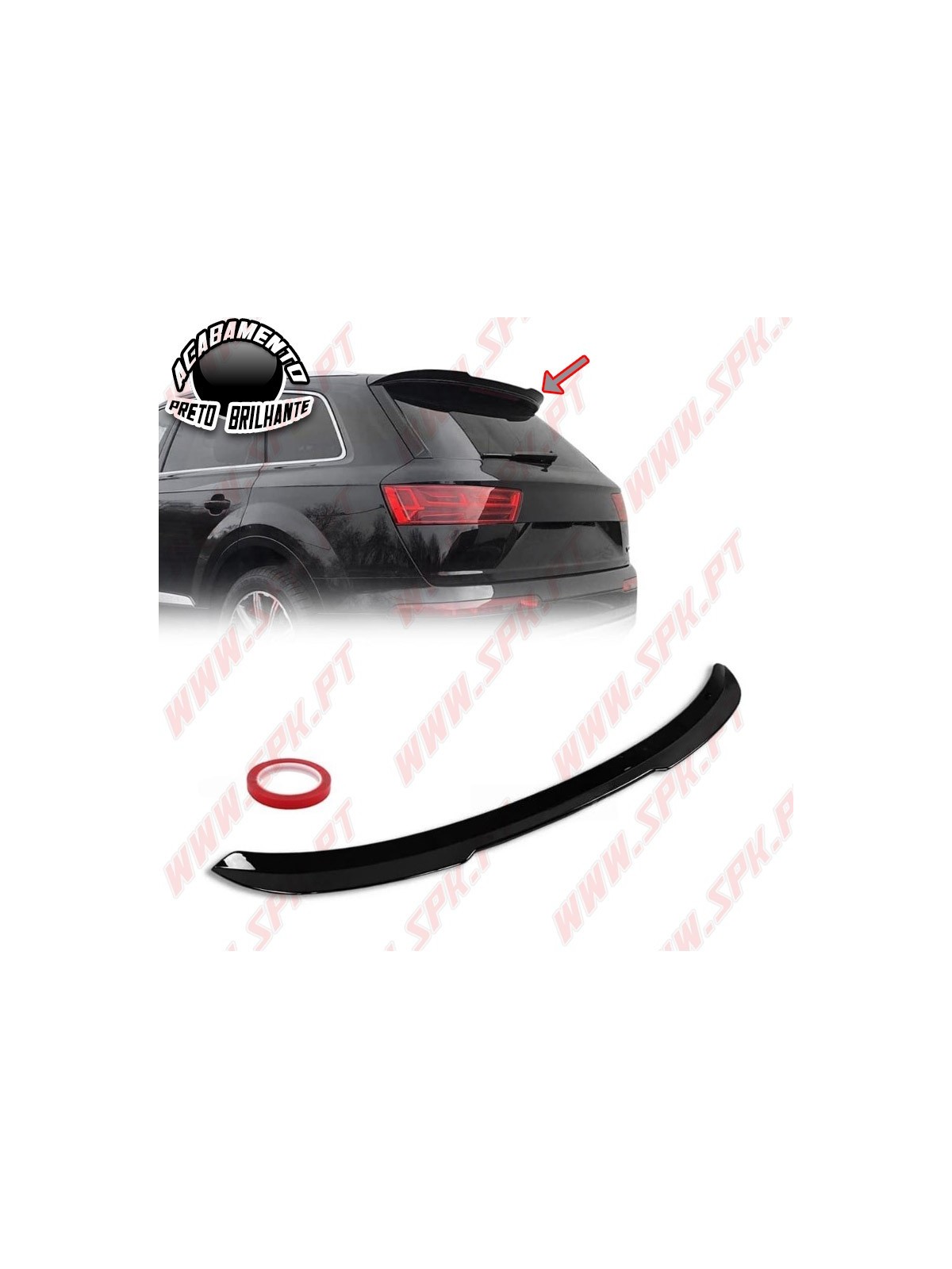 Aileron Traseiro - Audi Q7 4M (2015-2019)