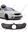 Grelha Frontal Look AMG Black Gloss - Mercedes CLS W219 (2004-2008)