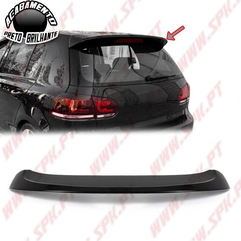 Aileron Traseiro Look GTI - VW Golf 6 Standard (2008-2012)