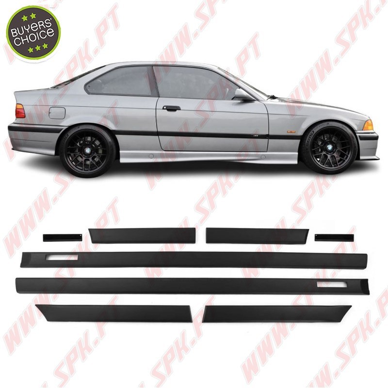 Kit Frisos Laterais Look M - BMW E36 Coupe / Cabrio (1990-1999)