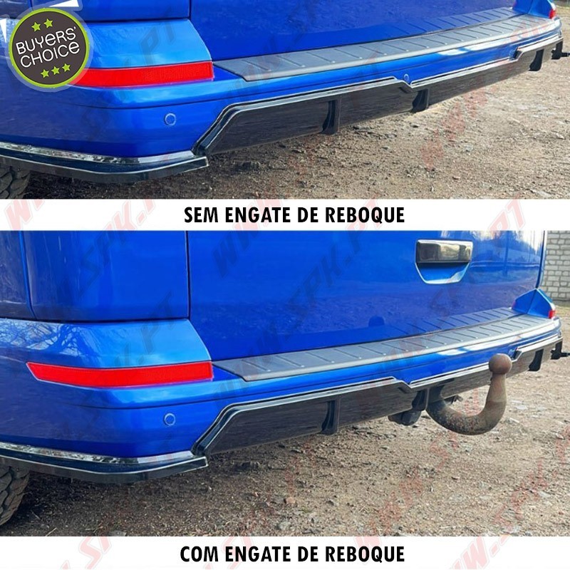 Difusor Traseiro + Splitters - VW T6 / T6.1 (2015-2023)