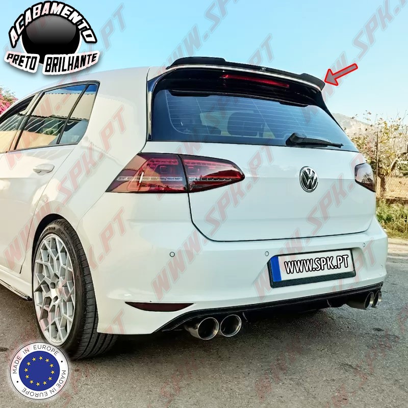 Extensão de Aileron - VW Golf 7 / 7.5 GTI / R / R-Line (2012-2019)