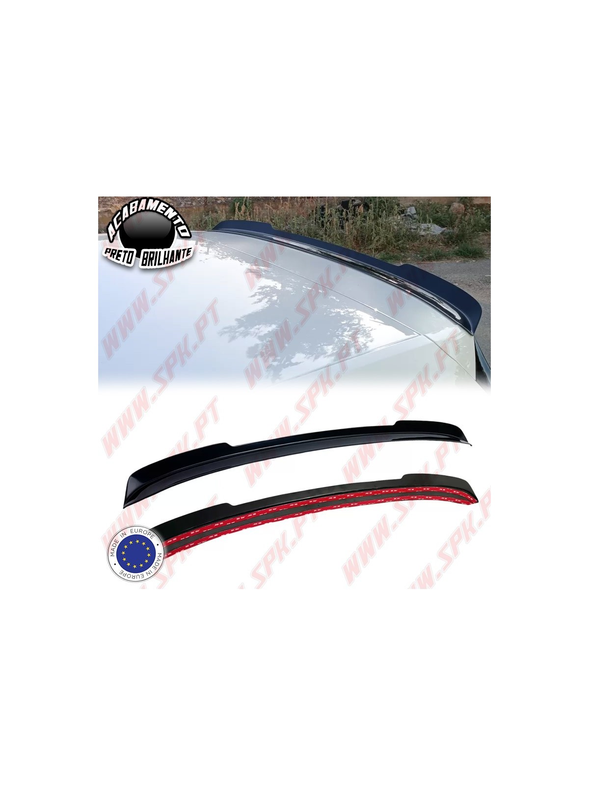 Extensão de Aileron - VW Golf 7 / 7.5 GTI / R / R-Line (2012-2019)