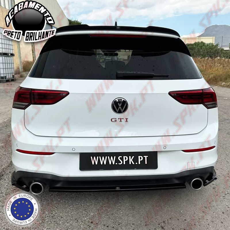 Extensão de Aileron - VW Golf 8 / 8.5 GTI / GTD / GTE / R / R-Line (2012-2019)