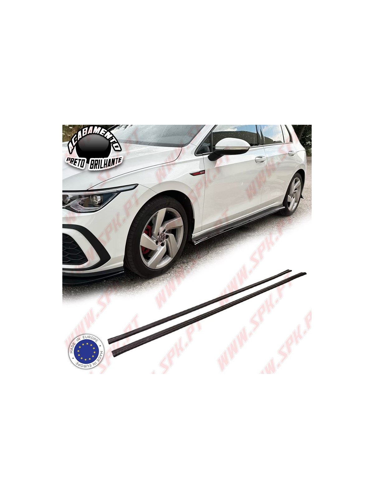 Extensão de Embaladeiras - VW Golf 8 / 8.5 - GTI / GTE / GTI Clubsport / R-Line (2019-)