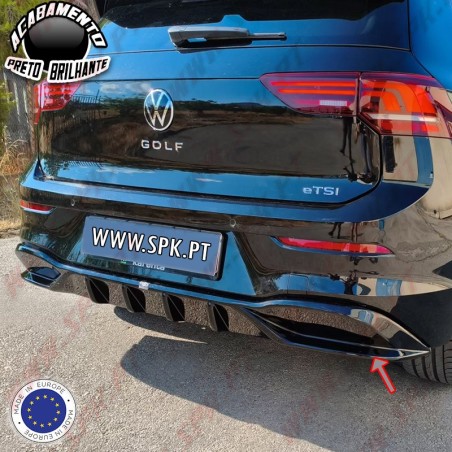 Difusor Traseiro - VW Golf 8 / 8.5 "Standard" (2019-)