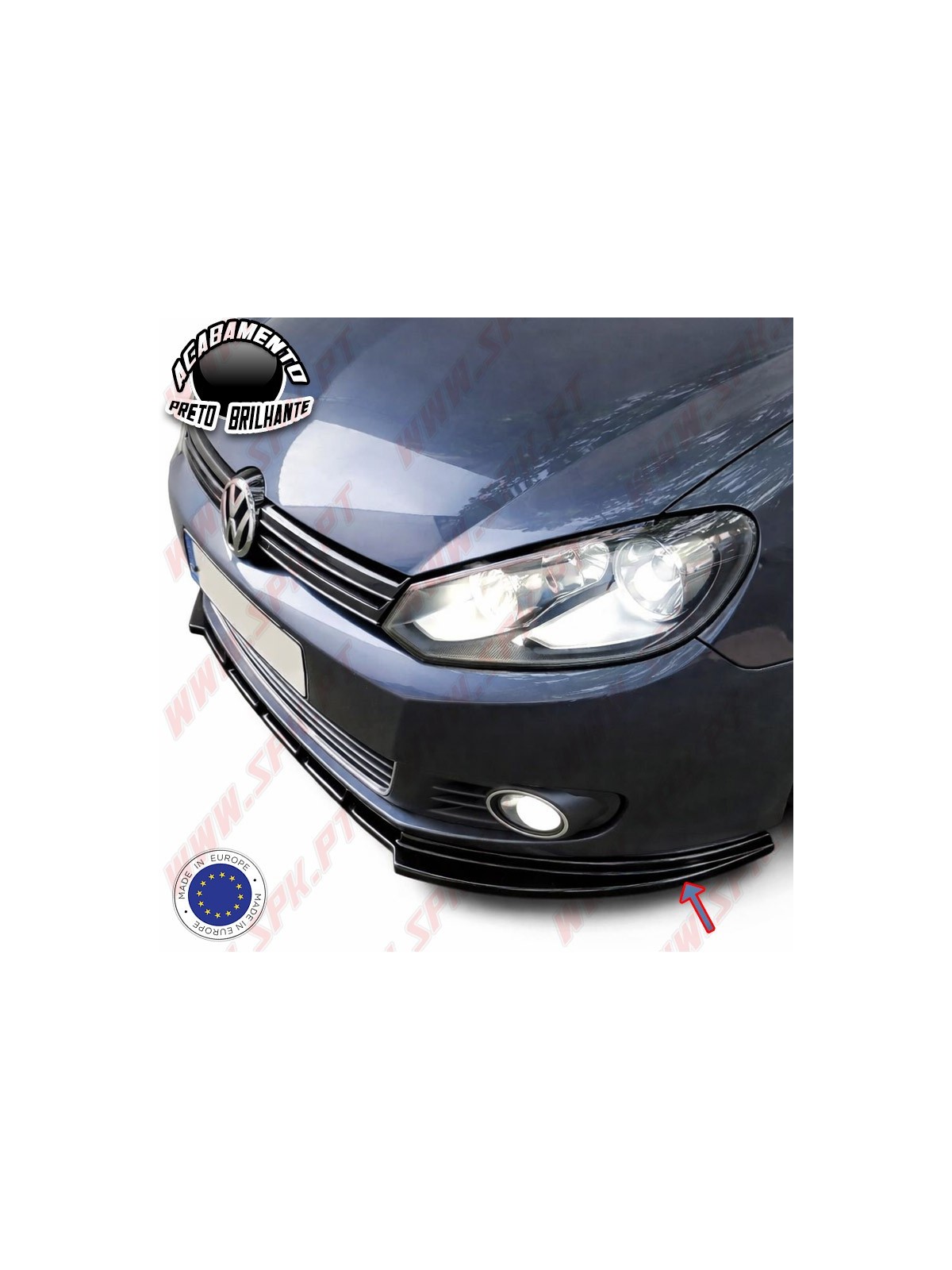 Lip Spoiler Frontal - VW Golf 6 "Standard" (2008-2012)