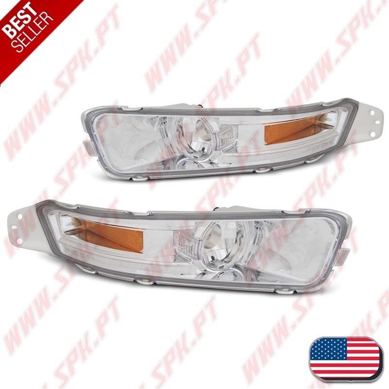 Piscas Frontais Cristal Chrome - Ford Mustang (2004-2009)