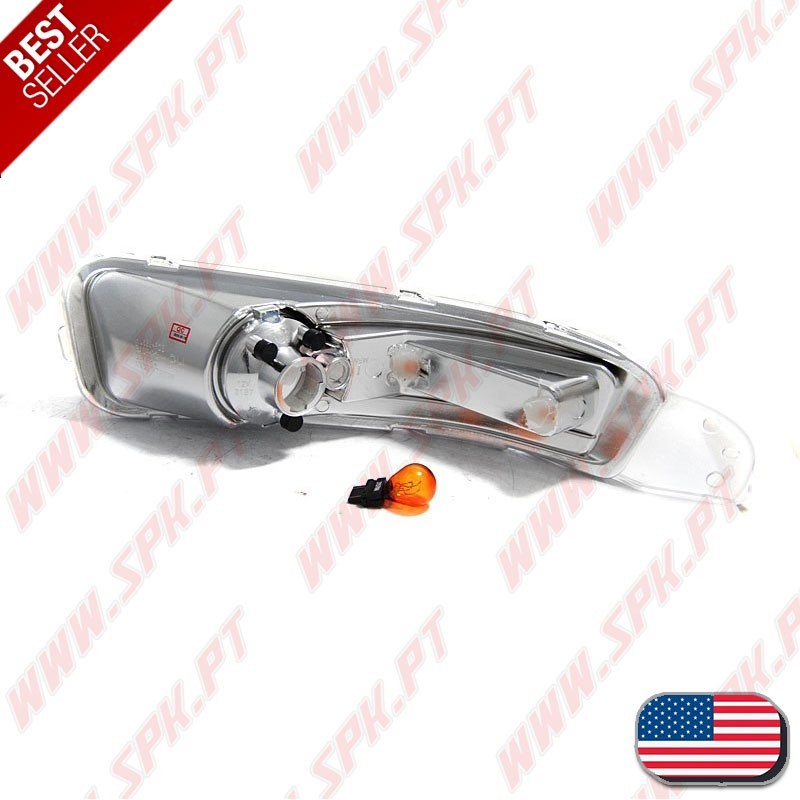 Piscas Frontais Cristal Chrome - Ford Mustang (2004-2009)