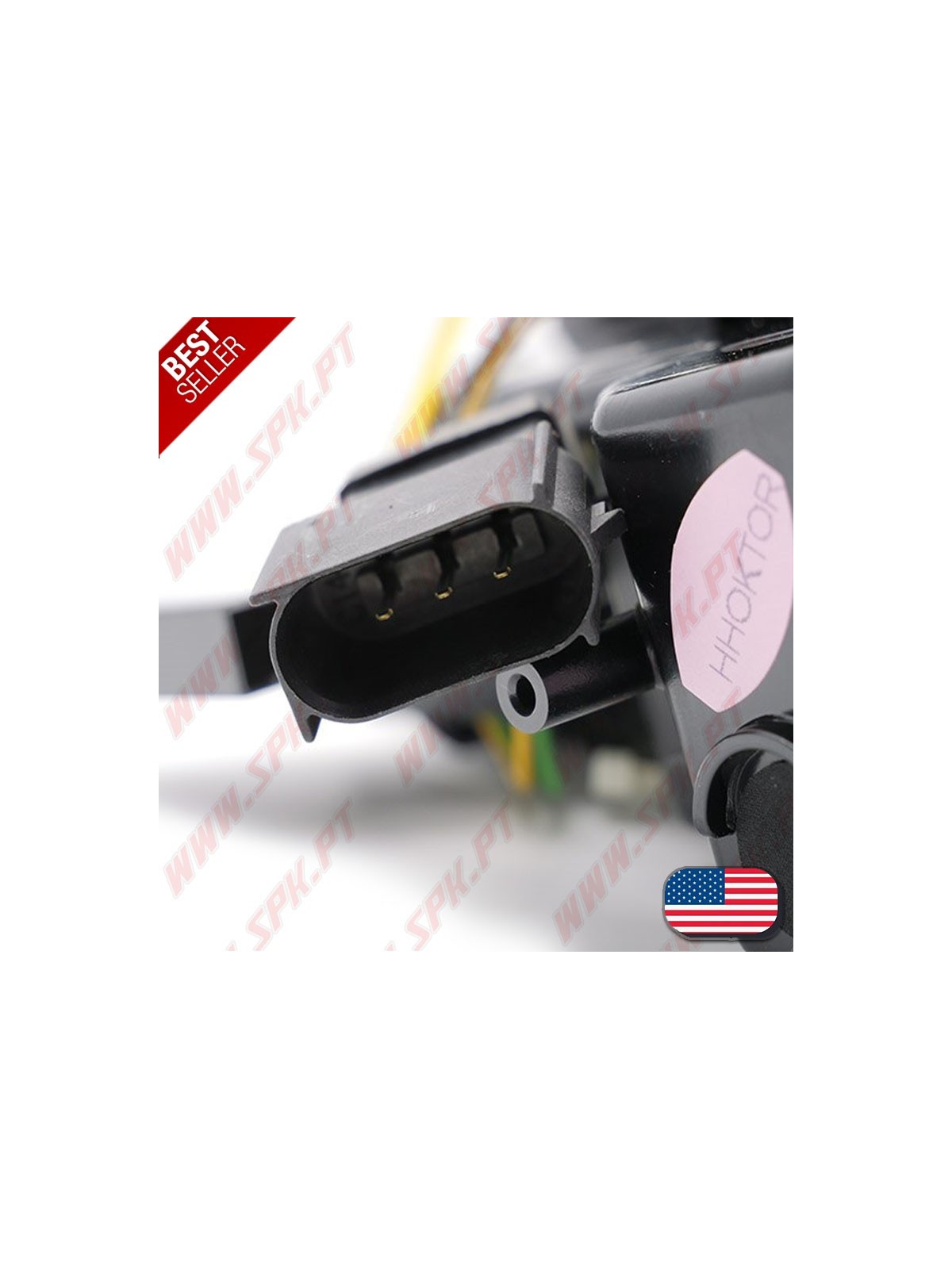 Faróis Presença + Piscas Frontais LED Black - Ford Mustang (2015-2017)