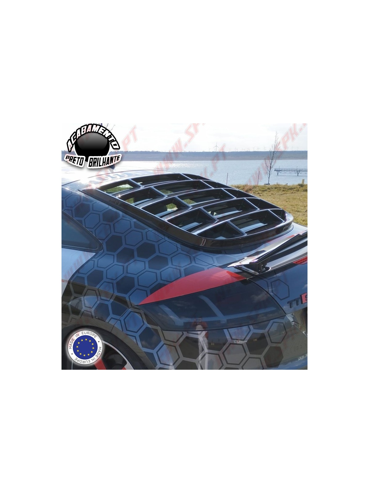 Window Louver Traseiro - Audi TT 8J (2006-2010)