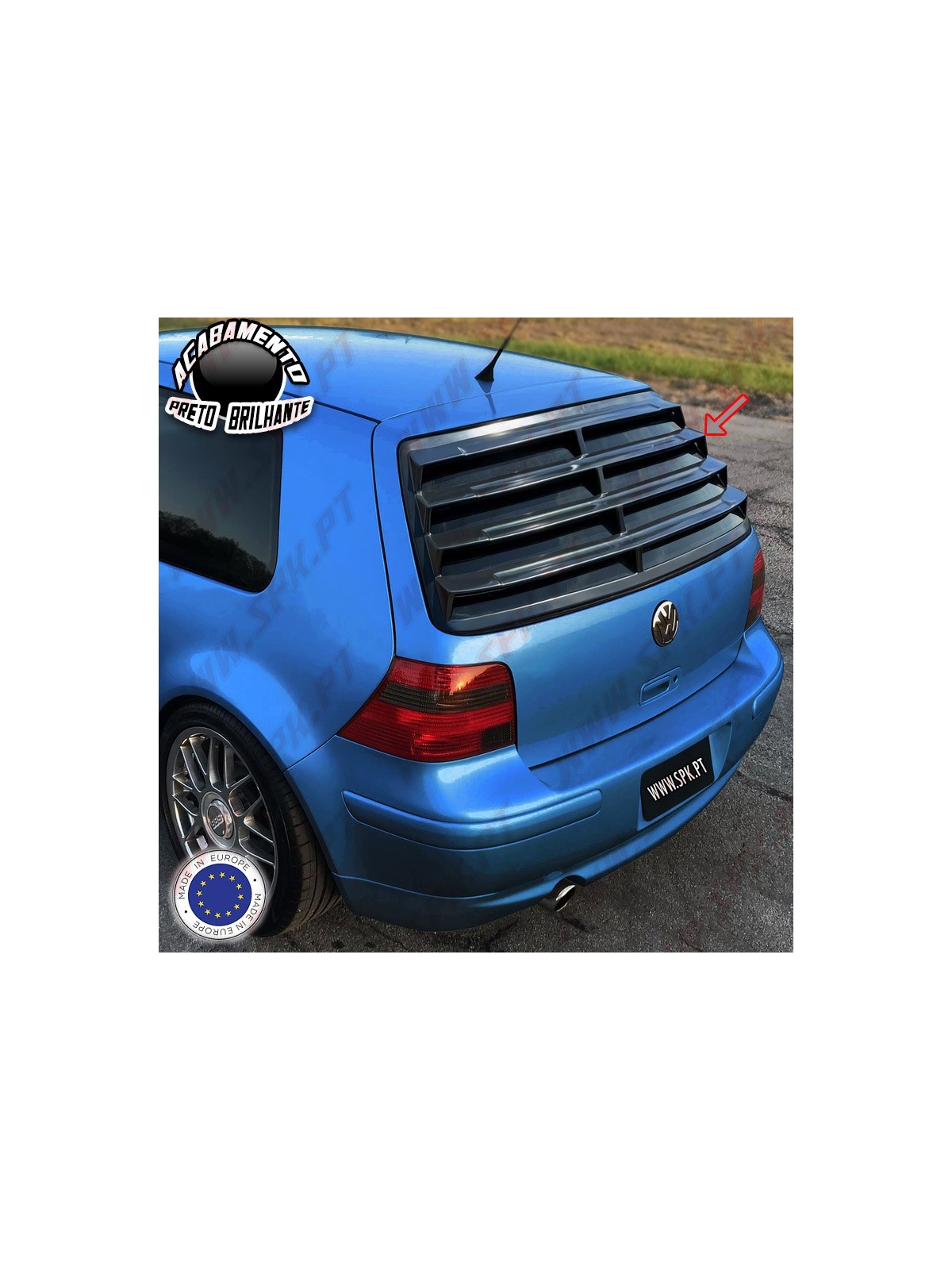 Window Louver Traseiro - VW Golf 4 (1997-2006)