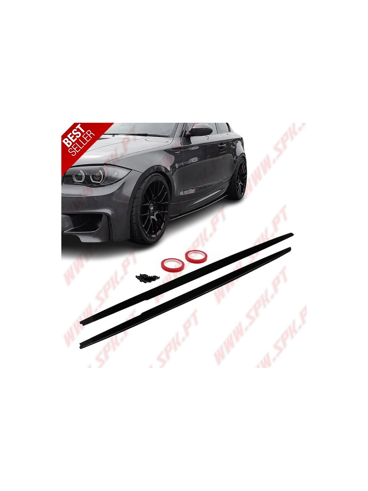 Extensão de Embaladeiras - BMW E81 / E82 / E87 / E88 (2004-2013)