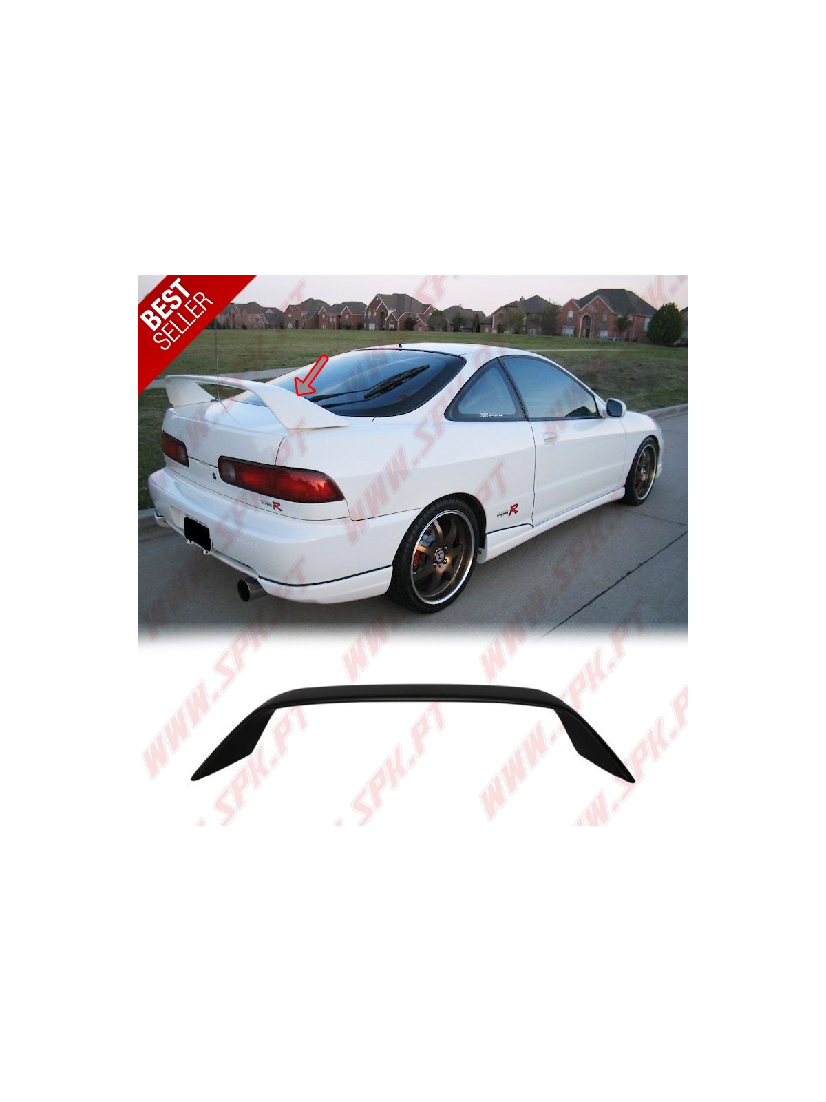 Aileron Traseiro Look Type-R - Honda Integra (1994-2001)