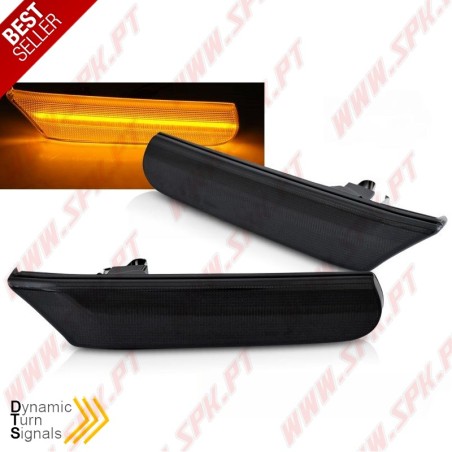 Piscas Laterais LED Dynamic / Smoke - Porsche 911 996 / Boxster 986 (1996-2004)