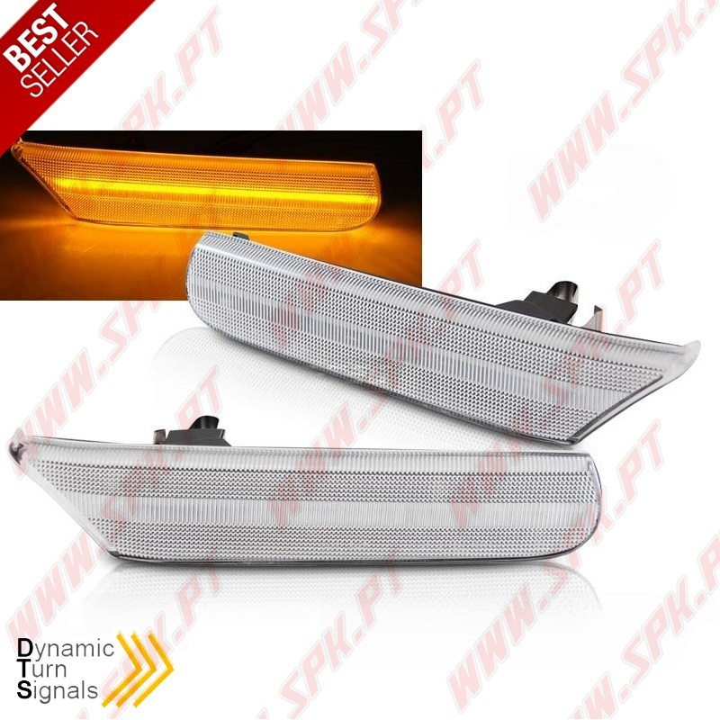 Piscas Laterais LED Dynamic / White - Porsche 911 996 / Boxster 986 (1996-2004)