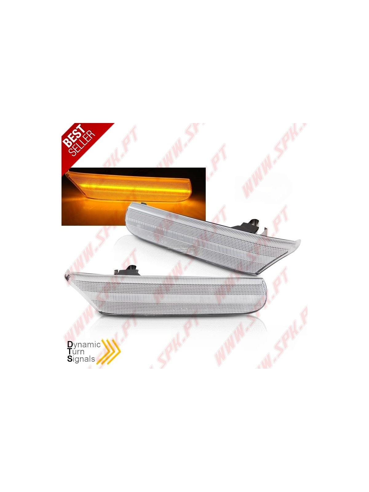 Piscas Laterais LED Dynamic / White - Porsche 911 996 / Boxster 986 (1996-2004)