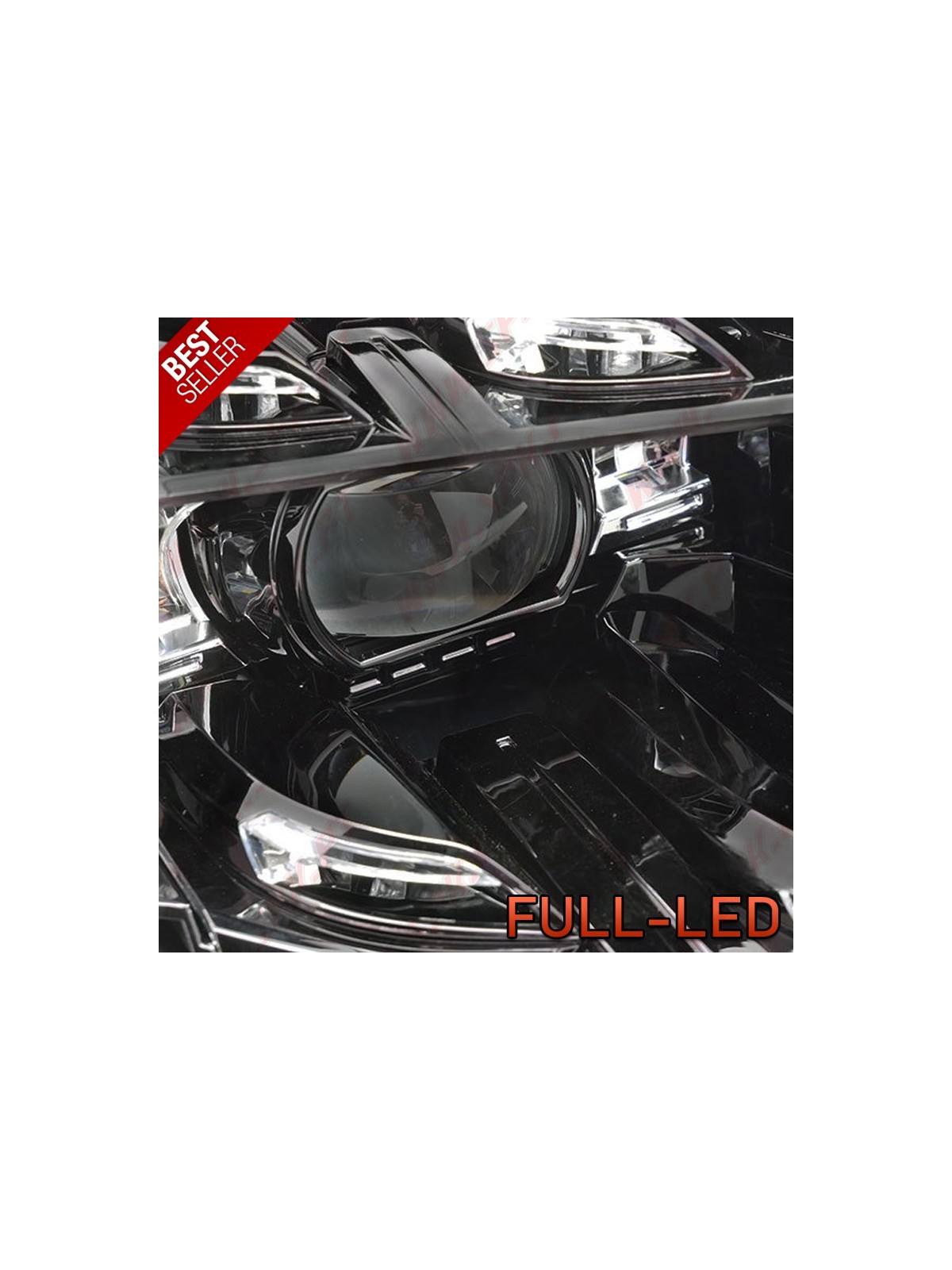 Faróis FULL-LED Black - Porsche Cayenne (2010-2015)