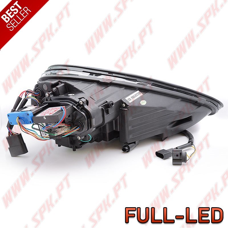 Faróis FULL-LED Black - Porsche Cayenne (2010-2015)