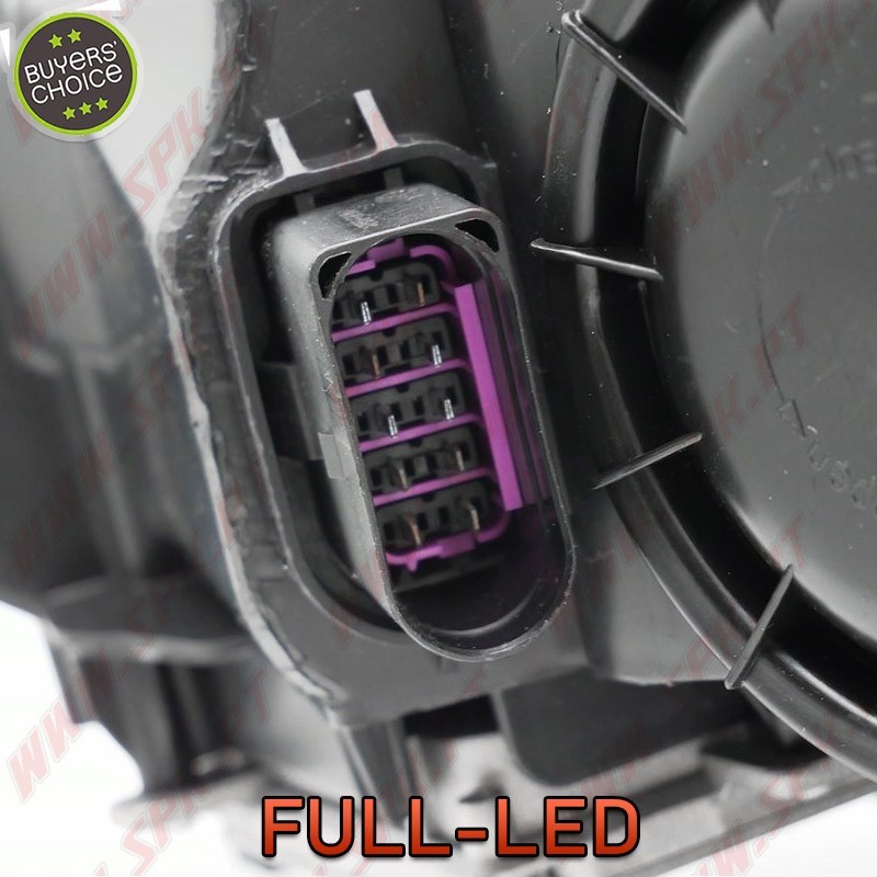 Faróis FULL-LED DRL Black - Audi A3 8V (2012-2016)