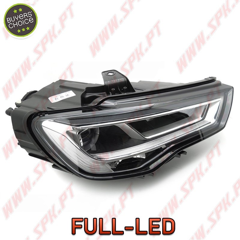 Faróis XENON FULL-LED DRL Black - Audi A3 8V (2012-2016)