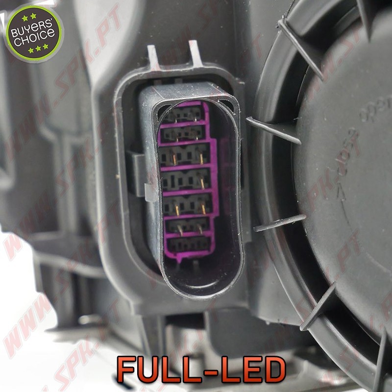 Faróis XENON FULL-LED DRL Black - Audi A3 8V (2012-2016)