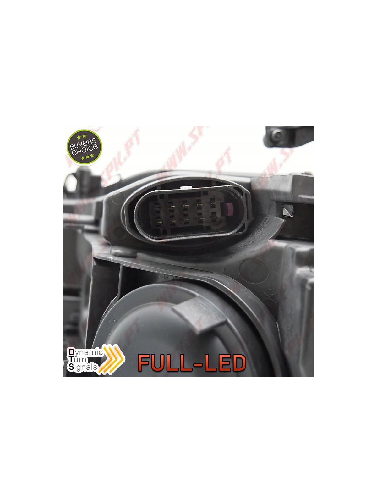 Faróis FULL-LED DRL Black - AUDI A4 B8 (2012-2015)