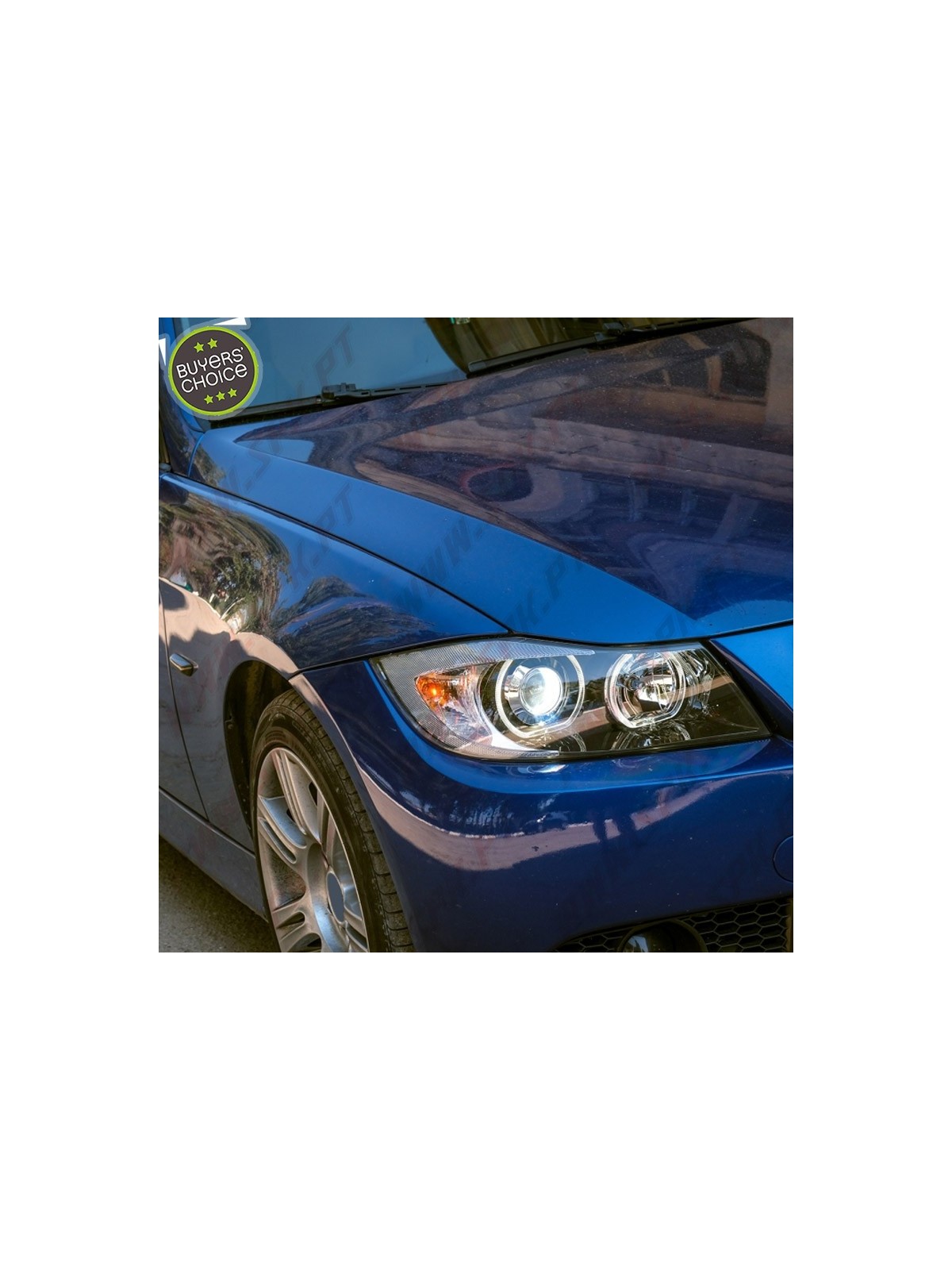 Faróis Angel Eyes / Black - BMW E90 / E91 (2005-2011)