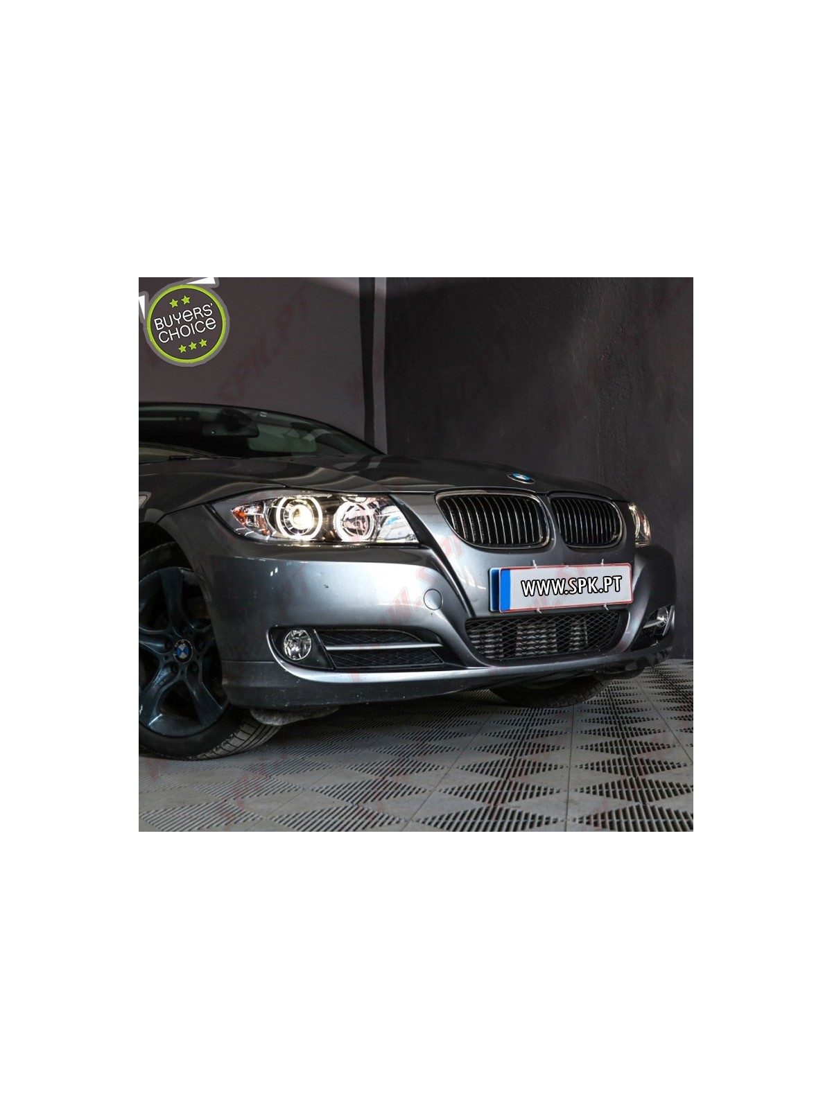 Faróis Angel Eyes / Black - BMW E90 / E91 (2005-2011)