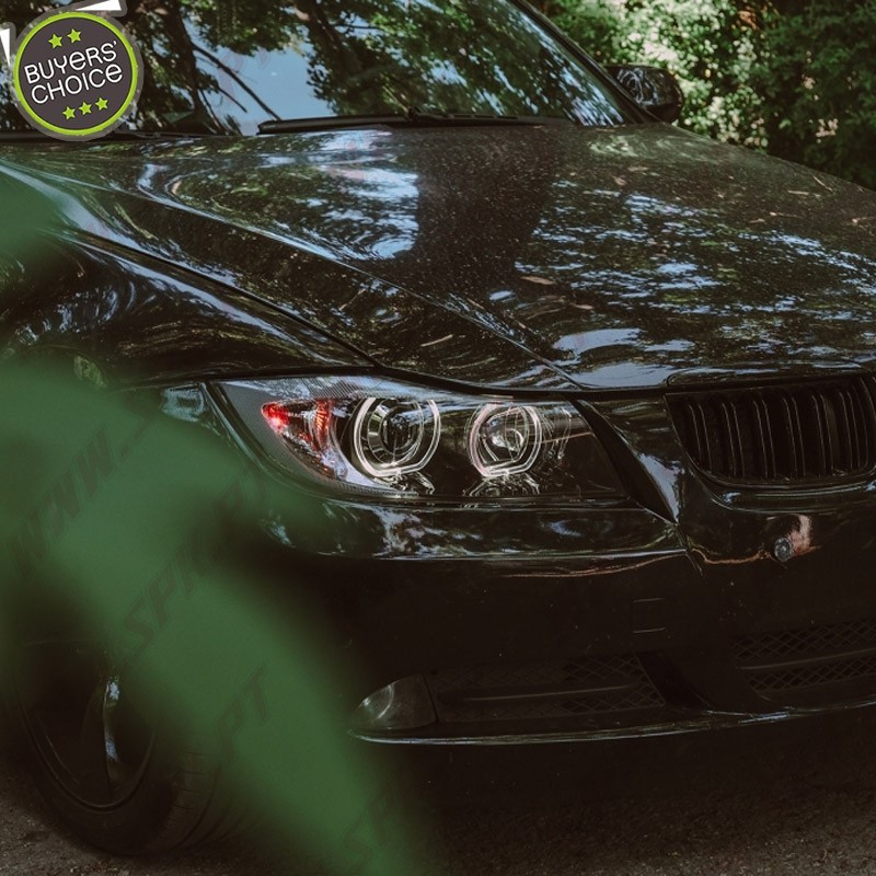 Faróis Angel Eyes / Black - BMW E90 / E91 (2005-2011)