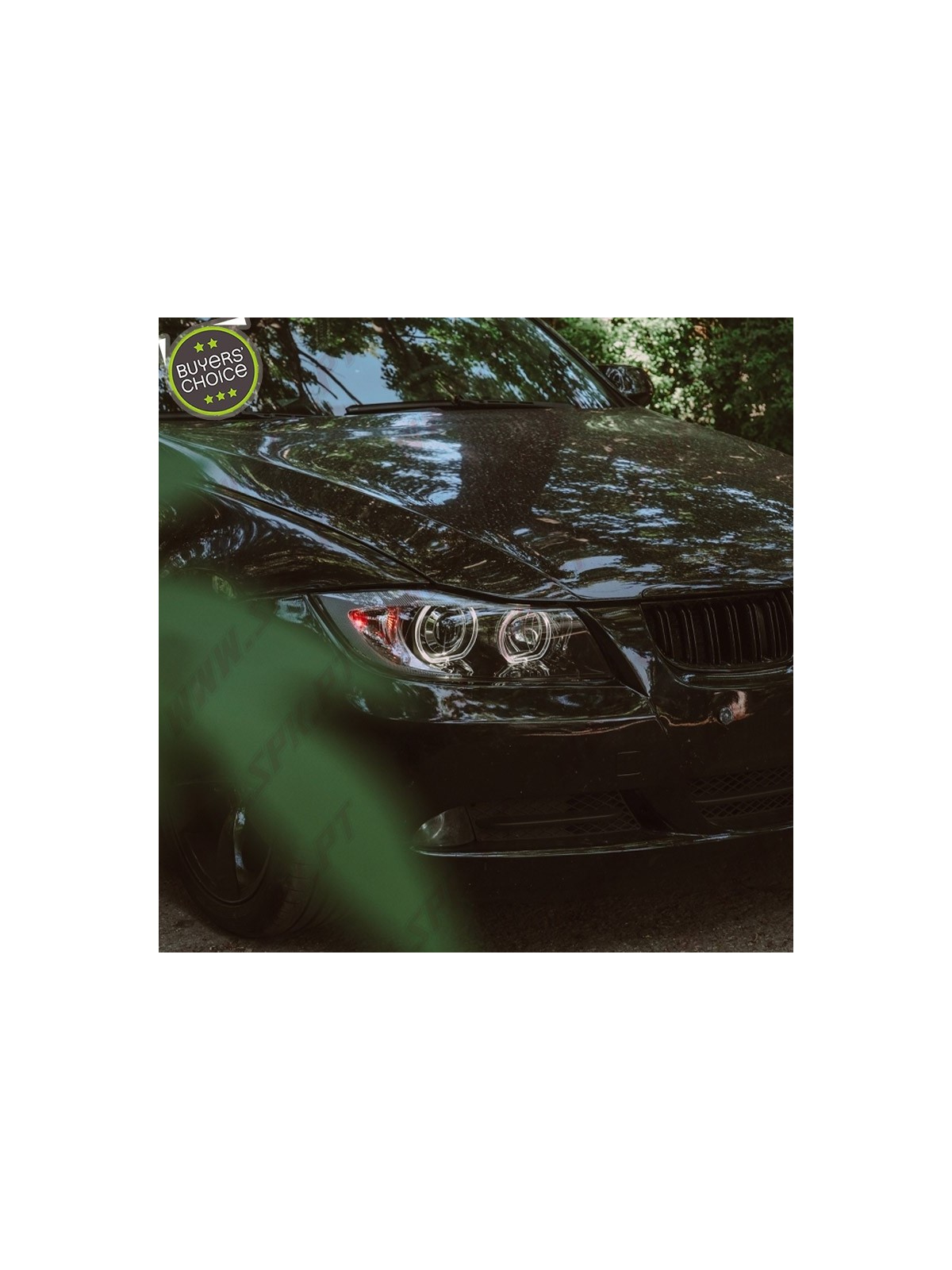 Faróis Angel Eyes / Black - BMW E90 / E91 (2005-2011)