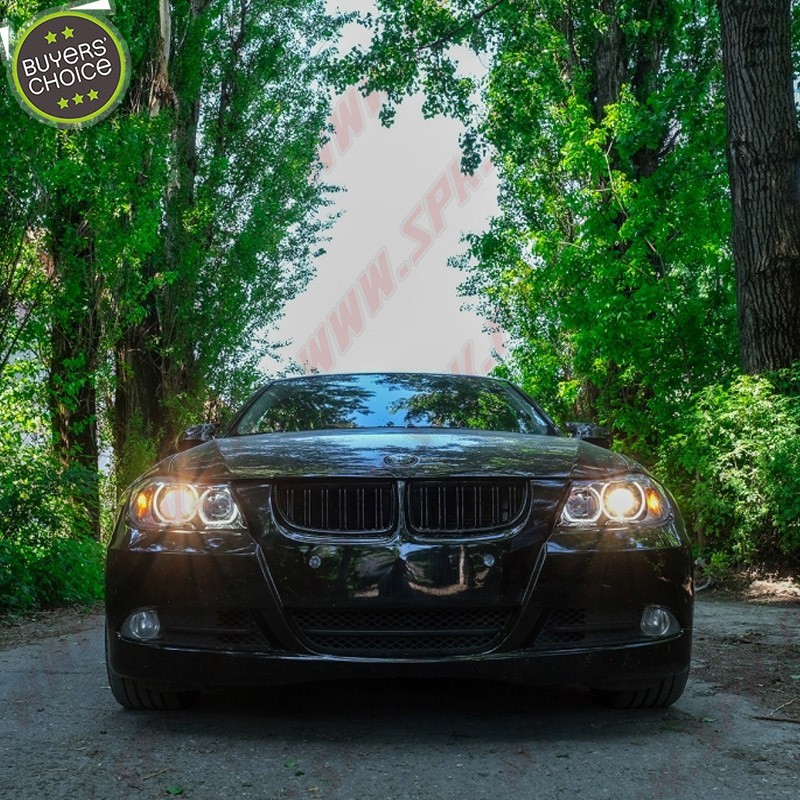 Faróis Angel Eyes / Black - BMW E90 / E91 (2005-2011)