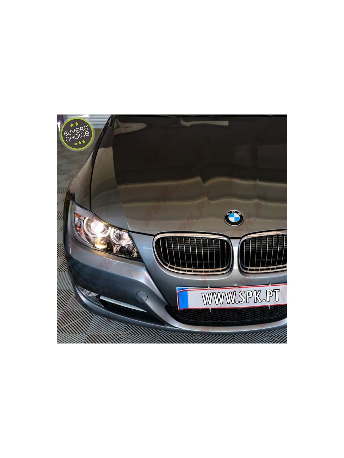 Faróis Angel Eyes / Black - BMW E90 / E91 (2005-2011)