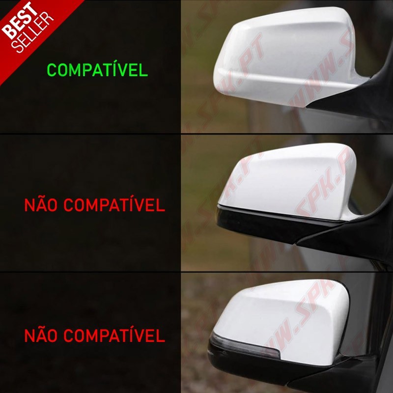 Capas de Espelhos Look M - BMW F10 / F11 (2010-2013)