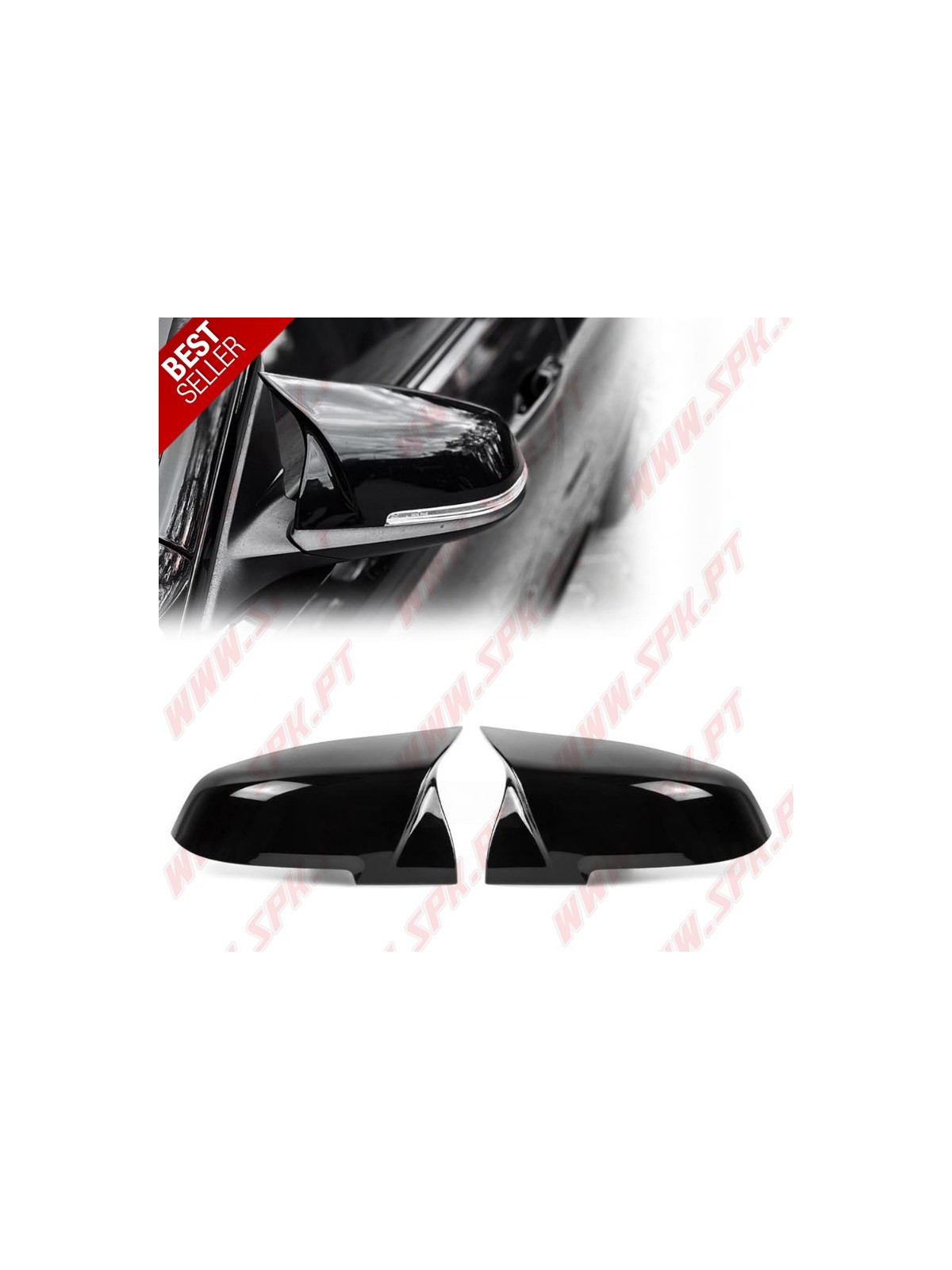 Capas de Espelhos Look M - BMW F20 / F22 /  F30 / F31 / F32 / F34 / E84 LCI (2011-2020)