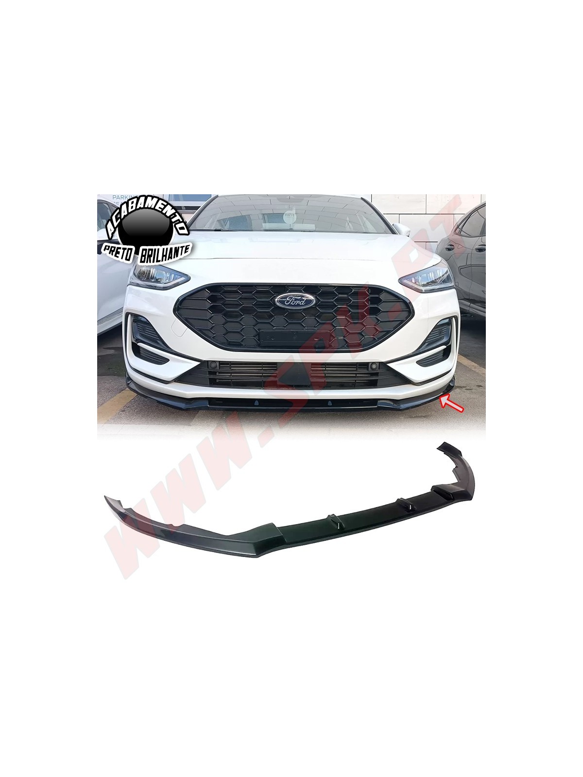 Lip Spoiler Frontal - Ford Focus 4 Facelift ST / ST-Line (2018-)